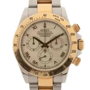 Rolex-Daytona-116523NR-SS-x-YG-AT-yellow-shell-dial-AB-rank