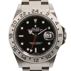 Rolex-Explorer-II-16570-SS-AT-black-dial-AB-rank