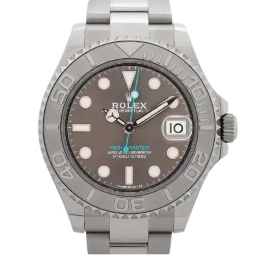 Yacht-Master 37 268622 SS x PT AT Gray Dial